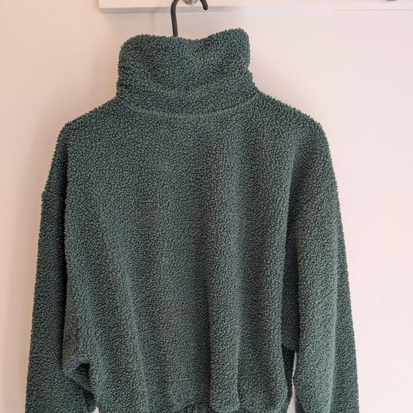Universal Thread Goods Co. Kangaroo Pouch Sweater – XS Dark Green - Picture 7 of 8